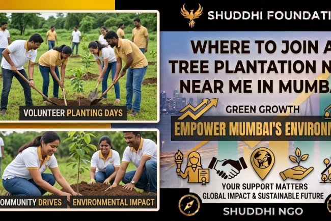 Where to Join a Tree Plantation NGO Near Me in Mumbai | Shuddhi NGO