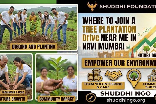 How to Volunteer for Tree Plantation Drives in Navi Mumbai