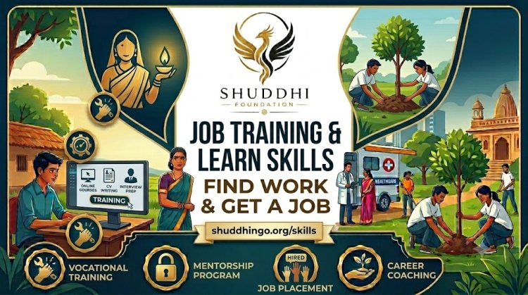 How to Learn Skills, Find Work, and Get a Job in Mumbai | Shuddhi NGO
